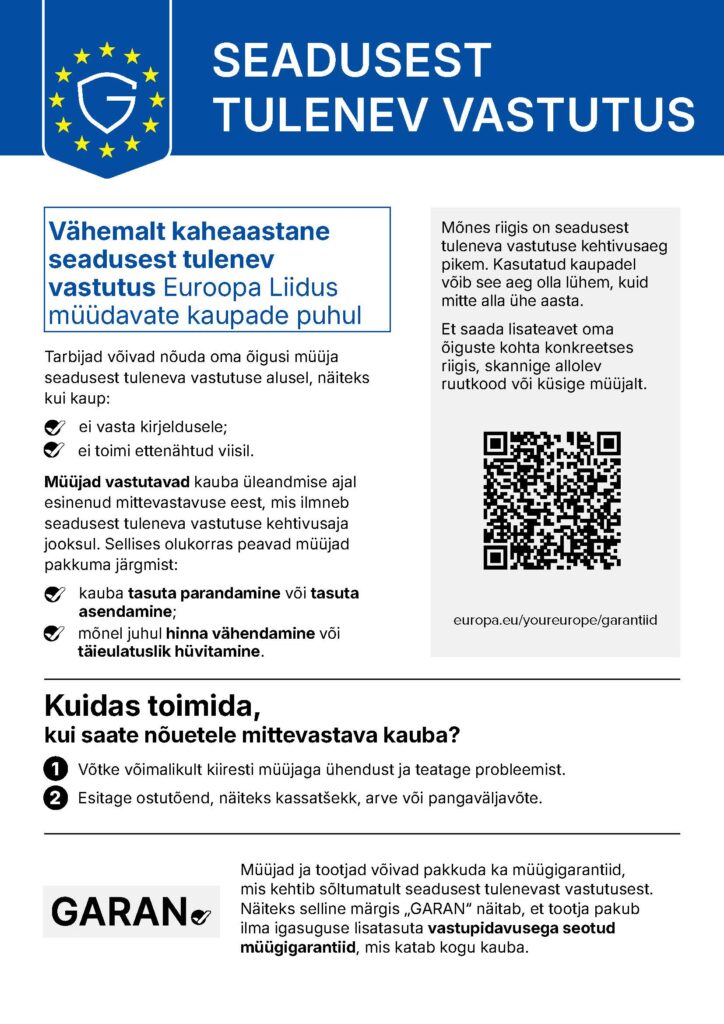 Seadusest tulenev vastutus